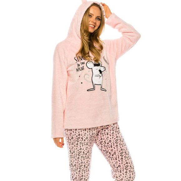 2 piece pajama set Pink NWT